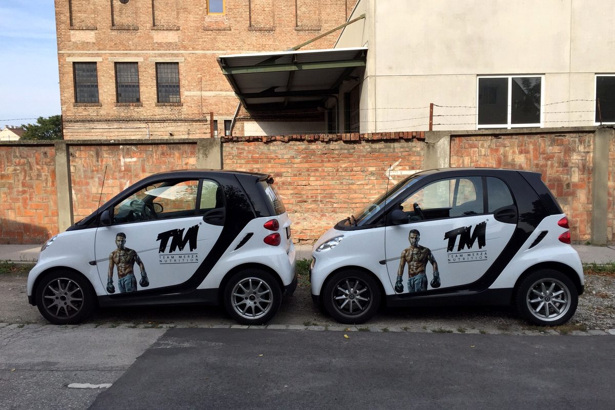 Team Merza Smart Beschriftung